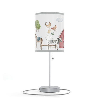 Farm table Lamp, Farm nursery lamp, Farm nursery decor - Farm adventure