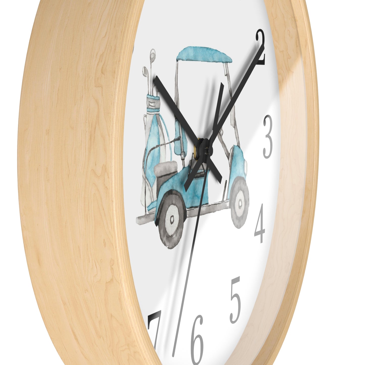 Golf Clock, Golf boy room decor - Little golfer