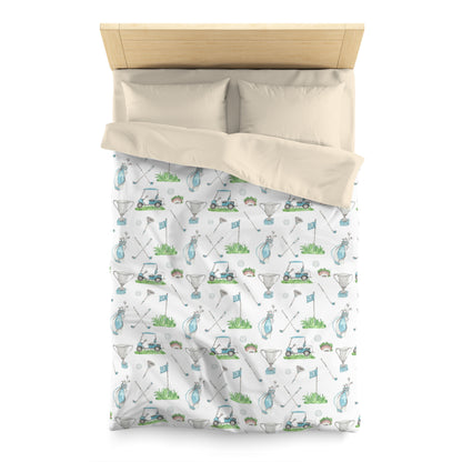 Golf duvet cover, Sports bedding - Little Golfer