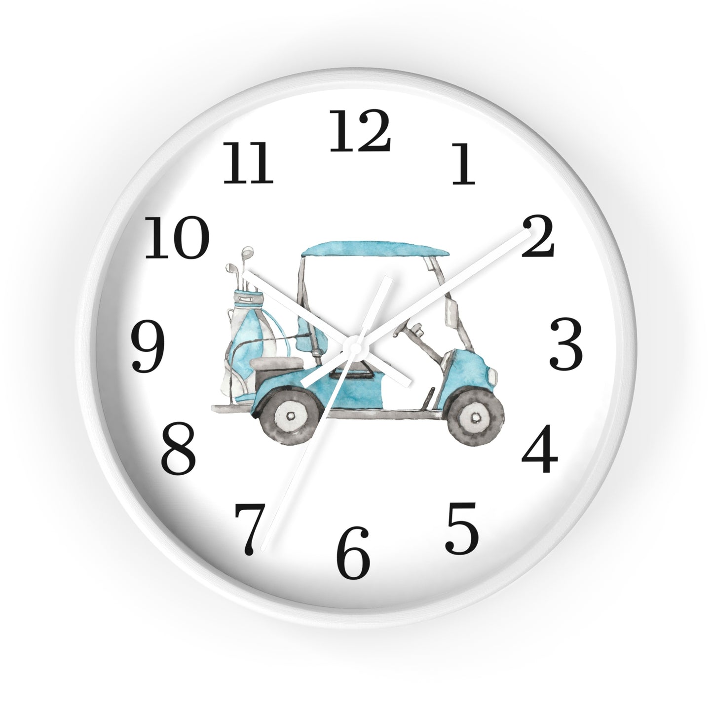 Golf Clock, Golf boy room decor - Little golfer