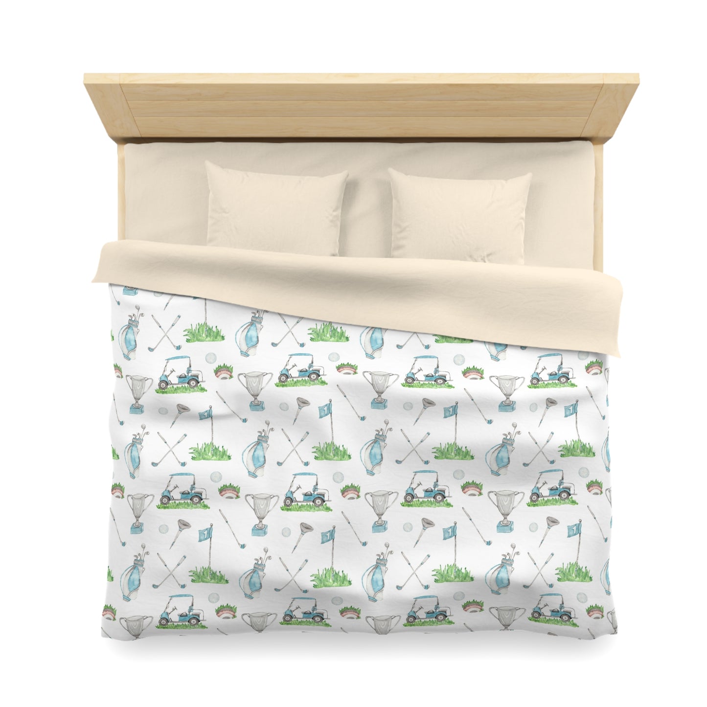 Golf duvet cover, Sports bedding - Little Golfer