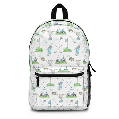 Golf Backpack, Boy back to school bag - Little Golfer