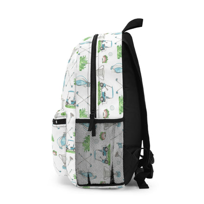 Golf Backpack, Boy back to school bag - Little Golfer