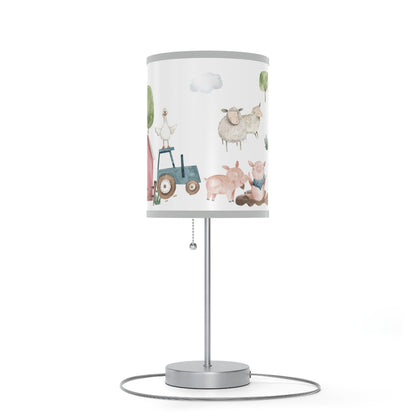 Farm table Lamp, Farm nursery lamp, Farm nursery decor - Farm adventure