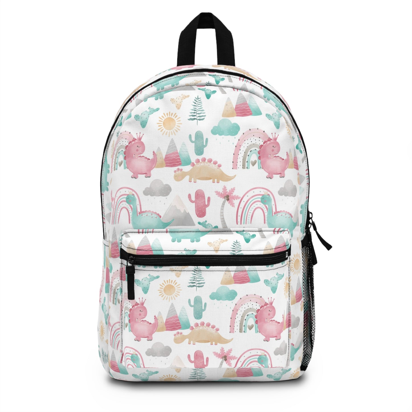 Dinosaur backpack, Dinosaur school bag - Pink Dinosaur