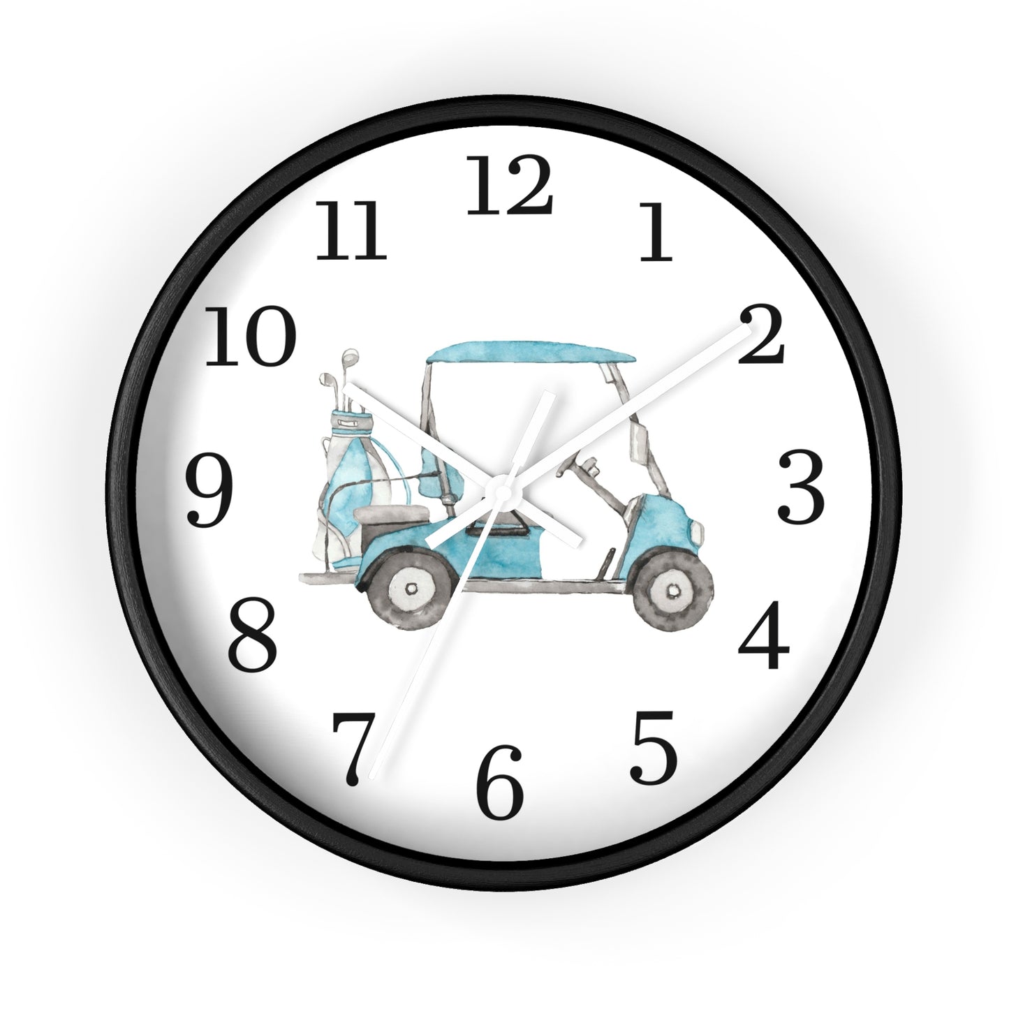 Golf Clock, Golf boy room decor - Little golfer