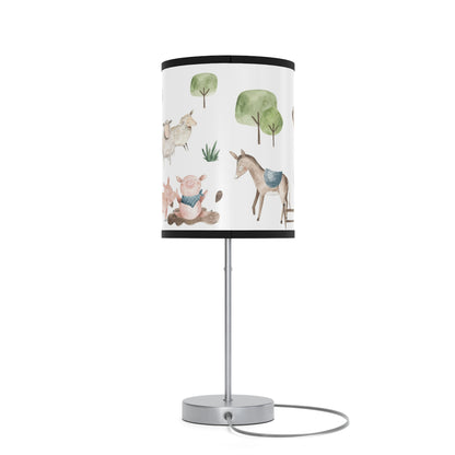 Farm table Lamp, Farm nursery lamp, Farm nursery decor - Farm adventure