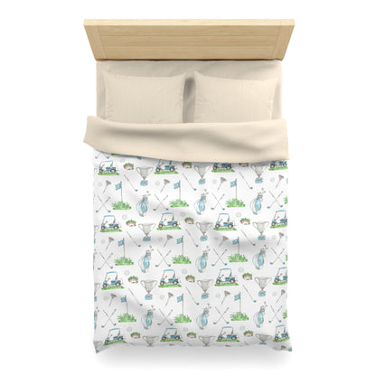 Golf duvet cover, Sports bedding - Little Golfer