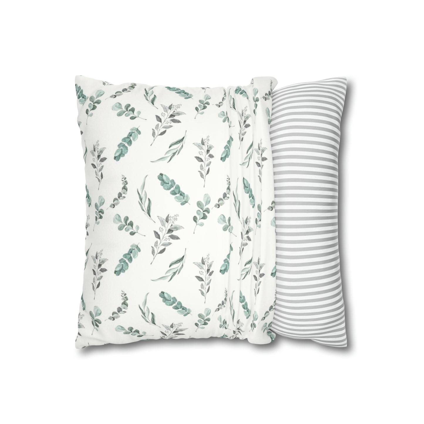 Woodland animals pillow cover, Forest nursery dercor - Greenery Woodland