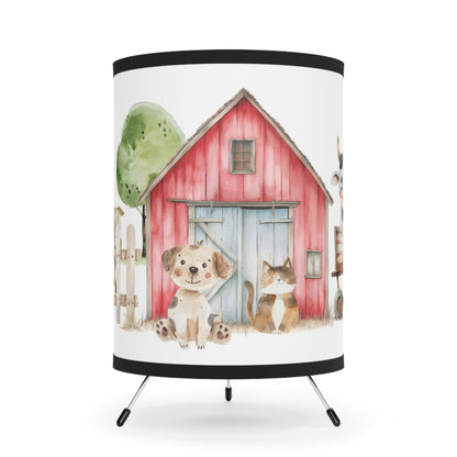 Farm Lamp. Farm nursery decor - Happy Ranch