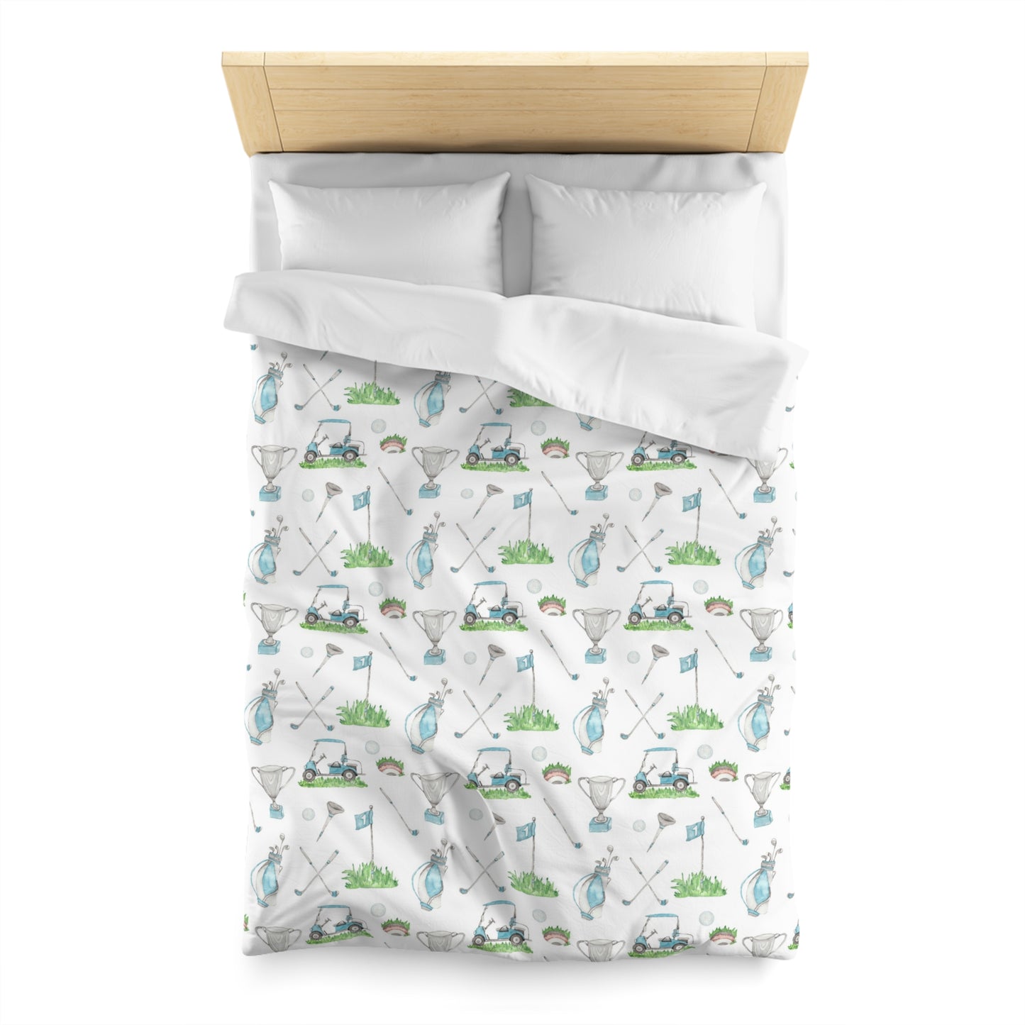 Golf duvet cover, Sports bedding - Little Golfer