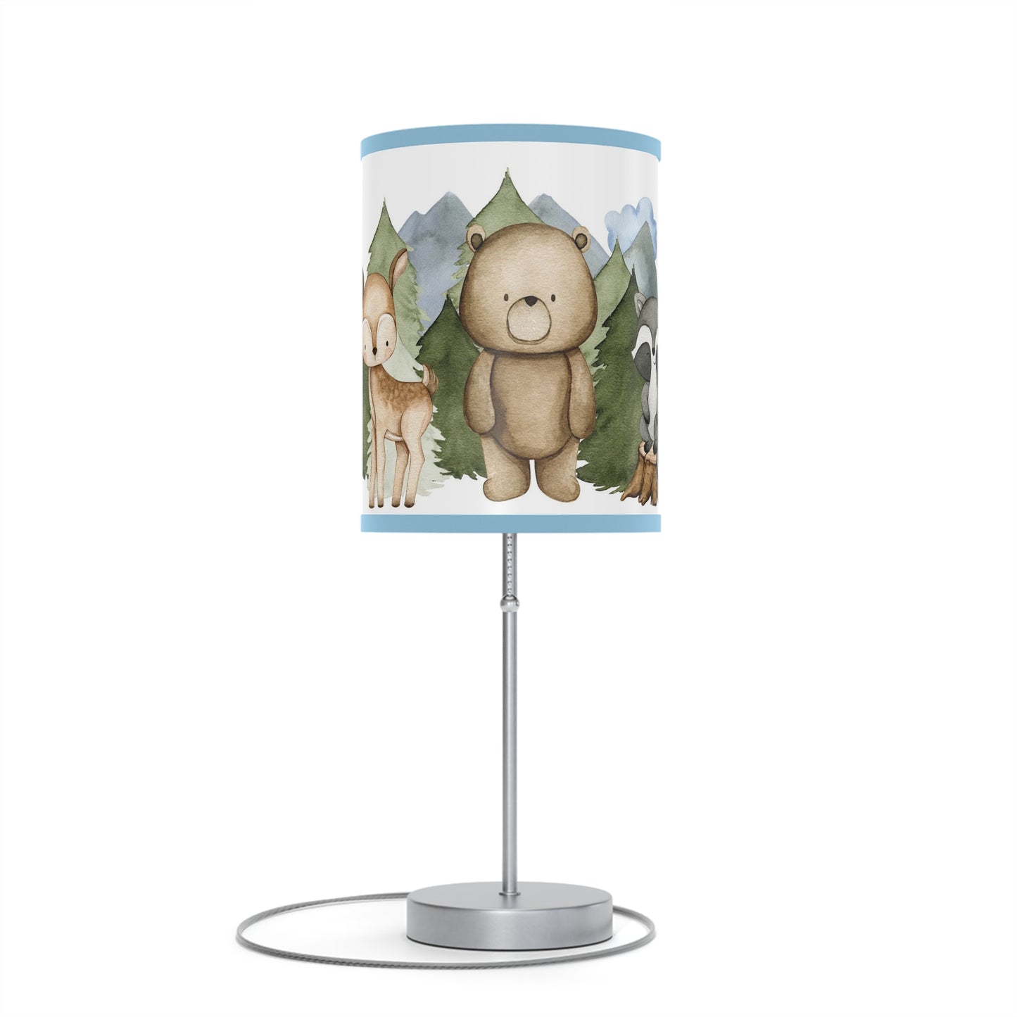 Woodland lamp, Woodland nursery decor - Magical Forest