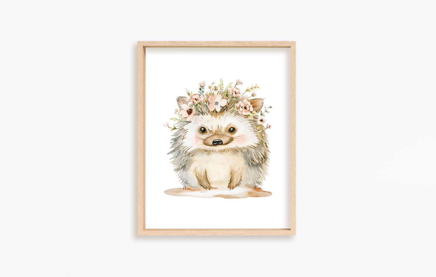 Set of 6 PRINTABLE Boho Woodland Wall Art, Woodland animals Nursery Prints