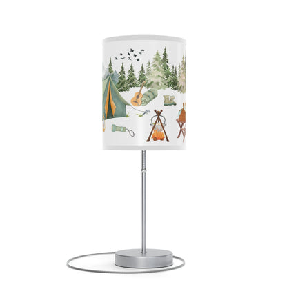 Happy camper lamp, Camping nursery decor - Outdoor adventures