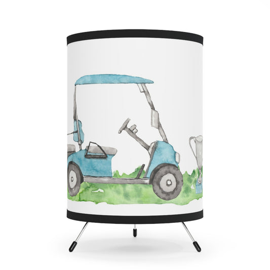 Golf boy lamp, Golf baby room decor - Little golfer