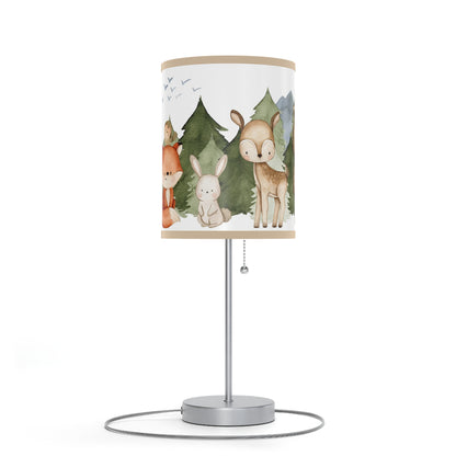 Woodland lamp, Woodland nursery decor - Magical Forest