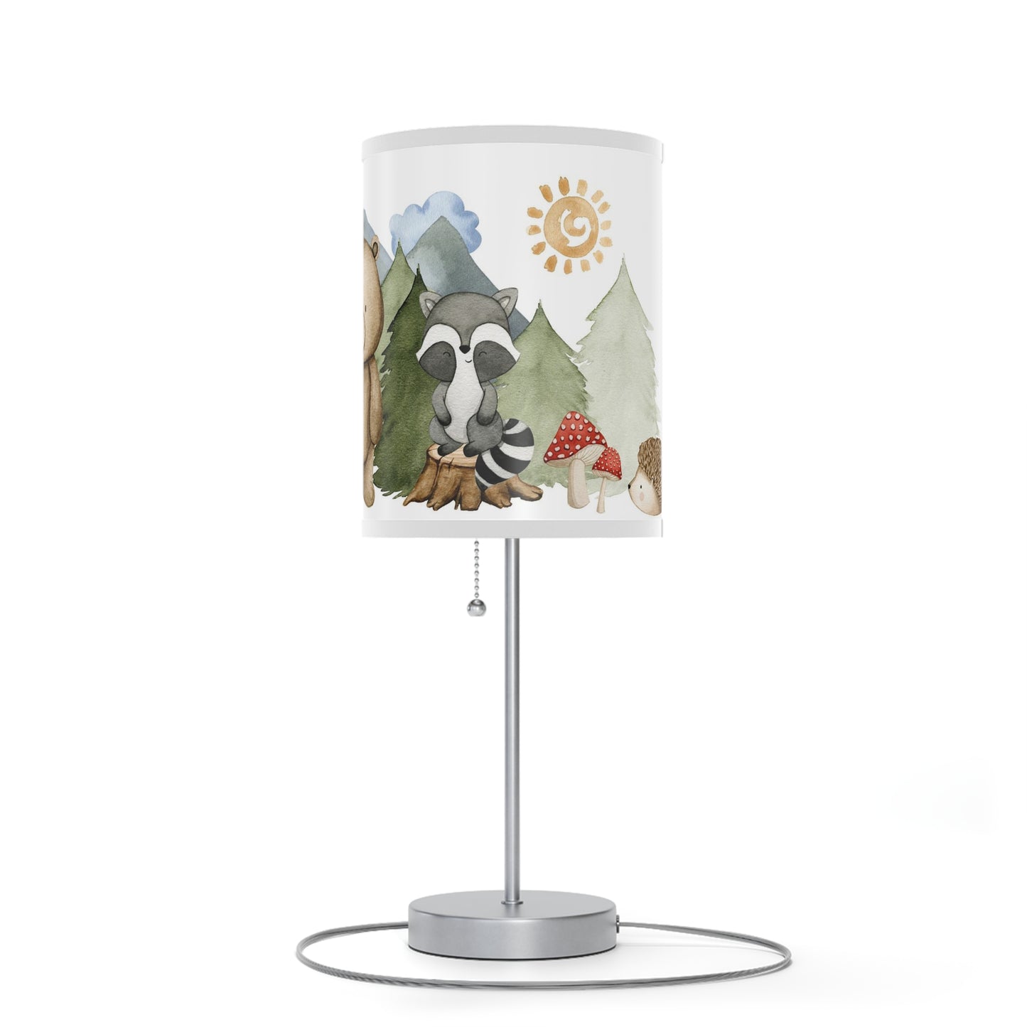 Woodland lamp, Woodland nursery decor - Magical Forest