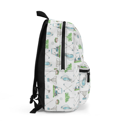 Golf Backpack, Boy back to school bag - Little Golfer