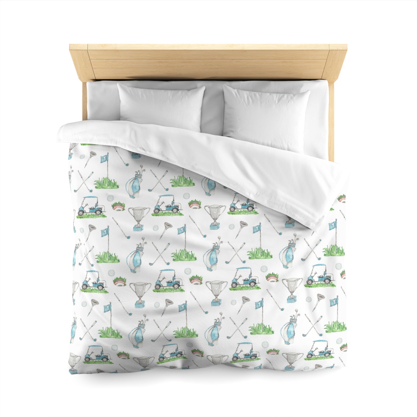 Golf duvet cover, Sports bedding - Little Golfer