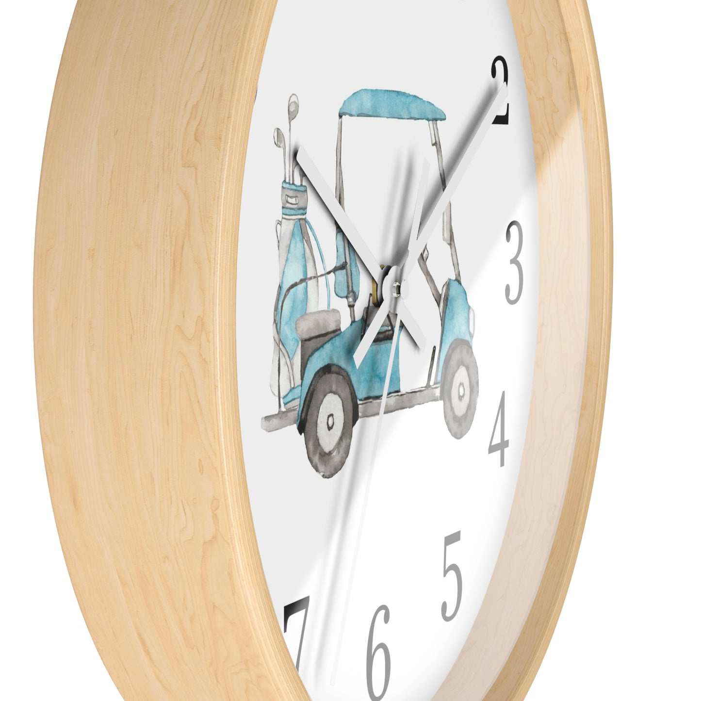 Golf Clock, Golf boy room decor - Little golfer