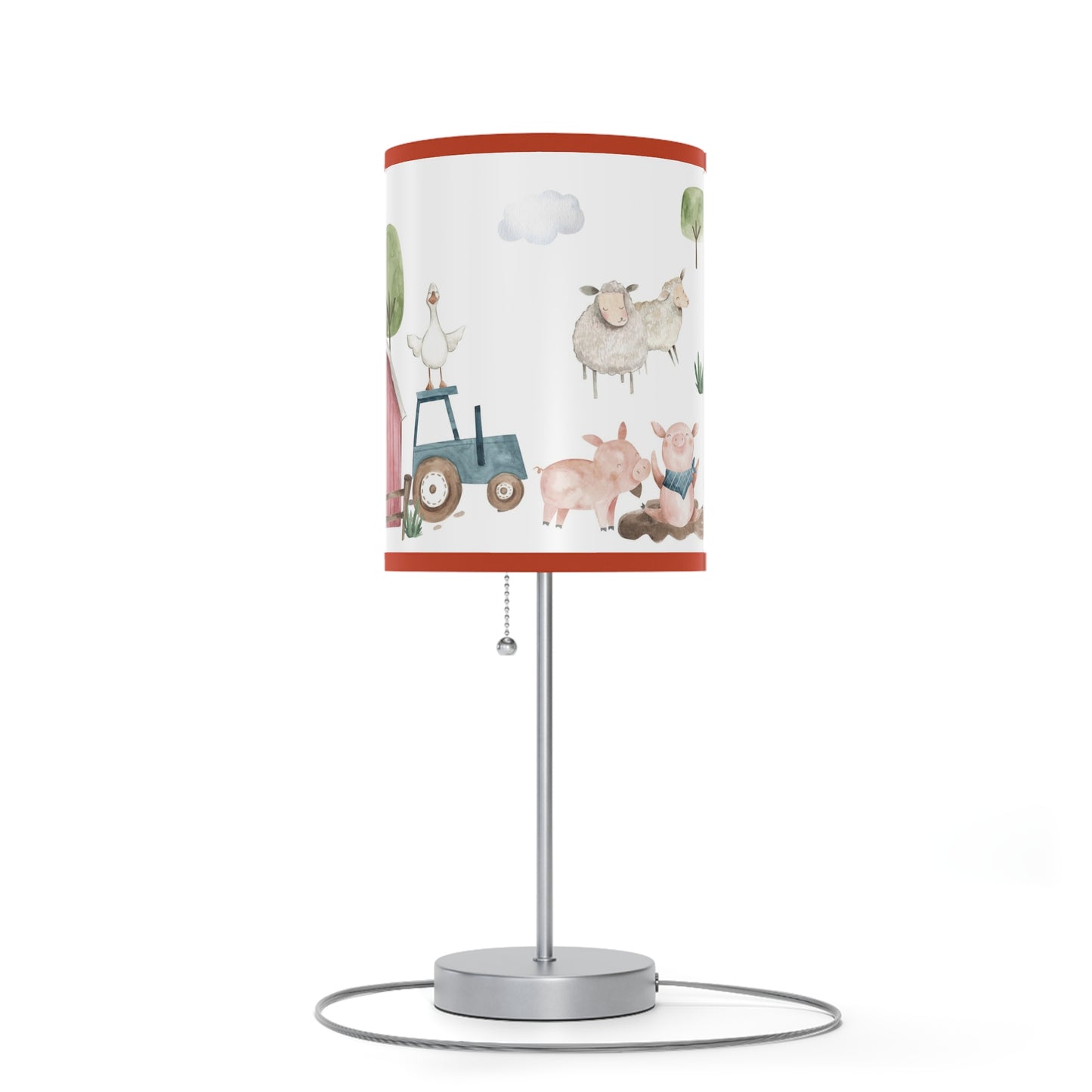 Farm table Lamp, Farm nursery lamp, Farm nursery decor - Farm adventure