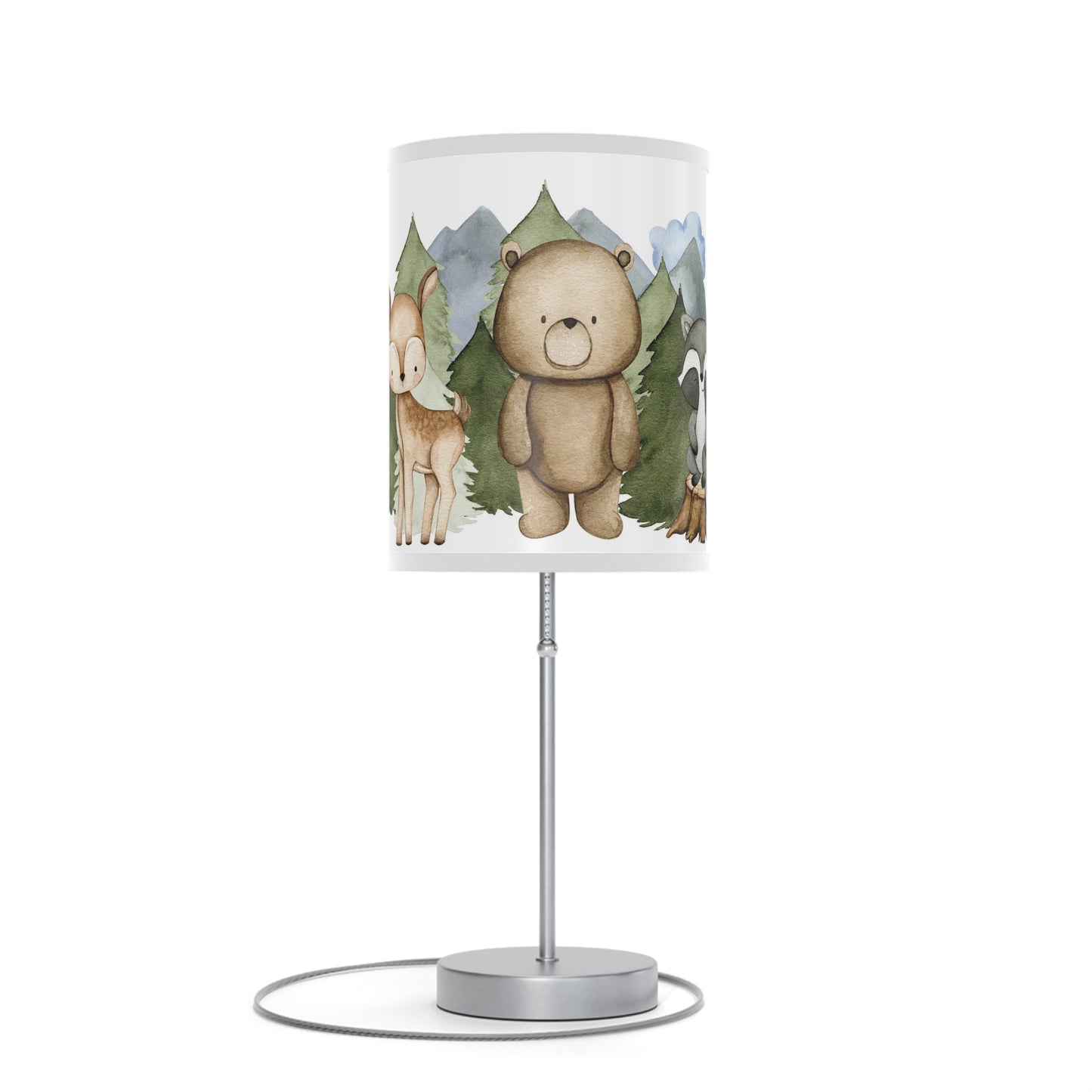 Woodland lamp, Woodland nursery decor - Magical Forest