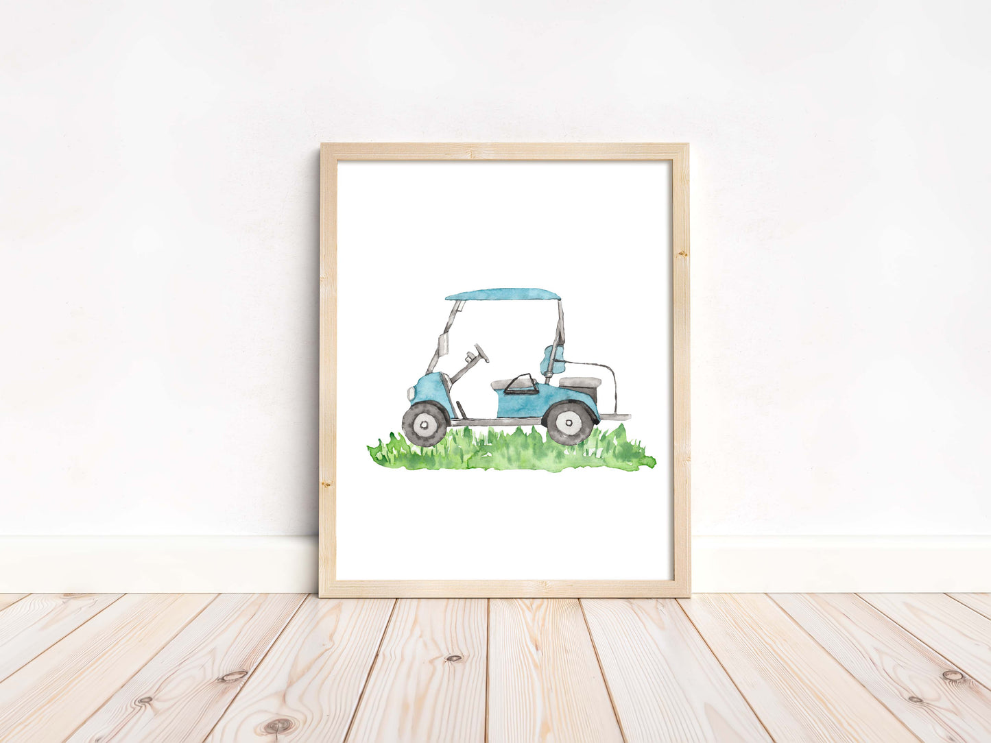 Set of 3 PRINTABLE Golf Wall Art, Golf Nursery Prints - Little golfer