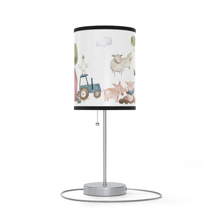 Farm table Lamp, Farm nursery lamp, Farm nursery decor - Farm adventure