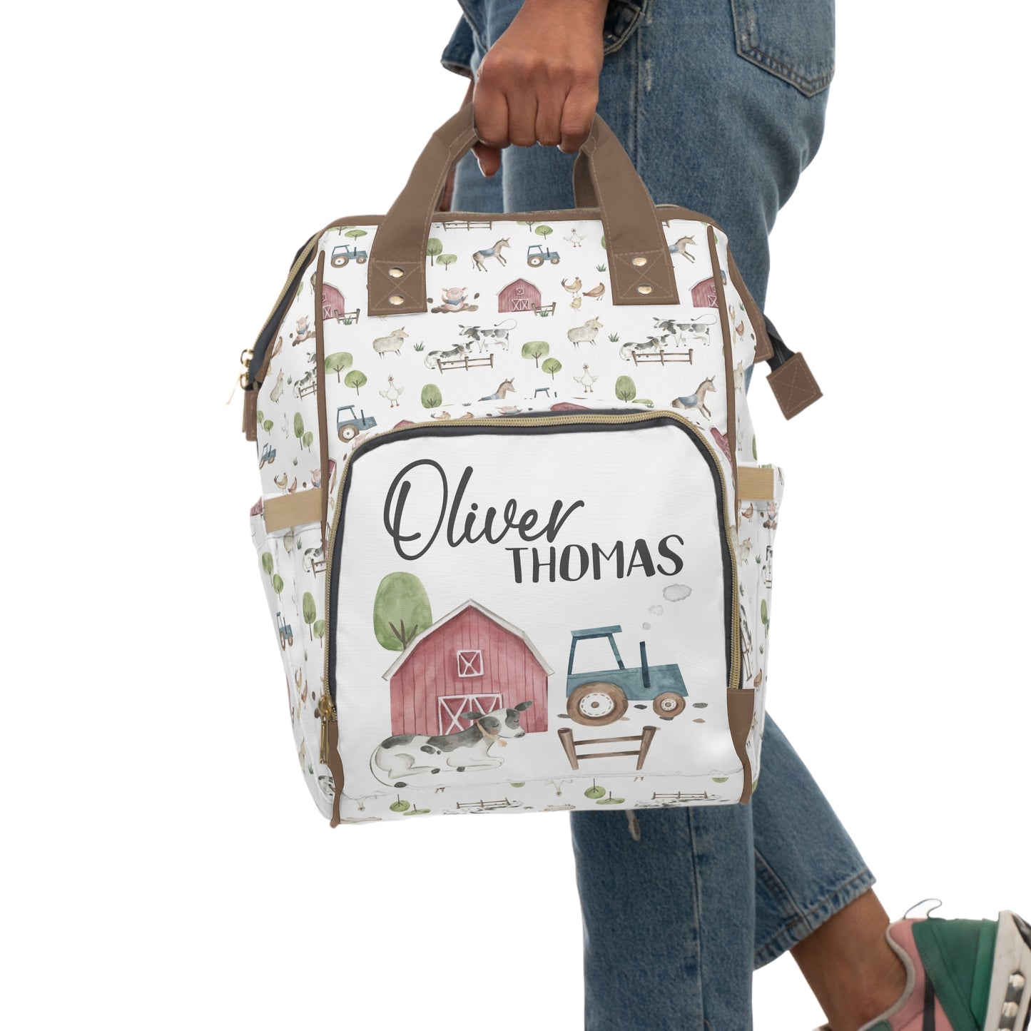 Personalized Farm diaper bag | Farm backpack - Farm Adventure