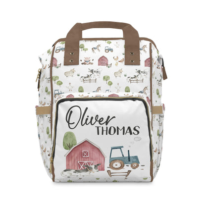 Personalized Farm diaper bag | Farm backpack - Farm Adventure