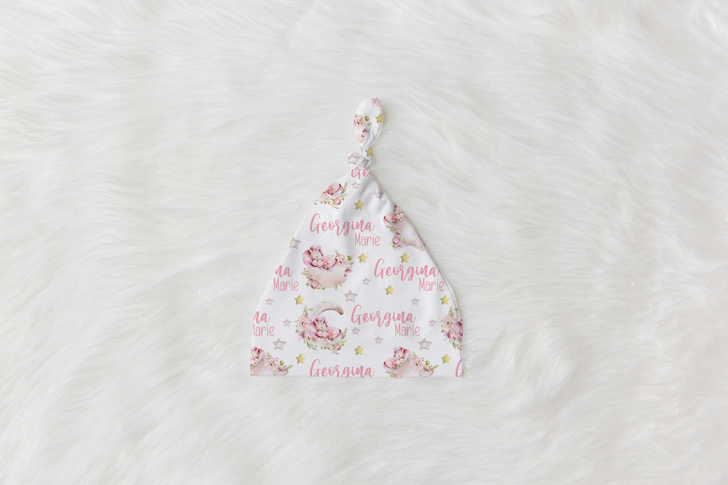 Personalized Unicorn Swaddle Set, Custom Blanket Baby Name - Magical Unicorn