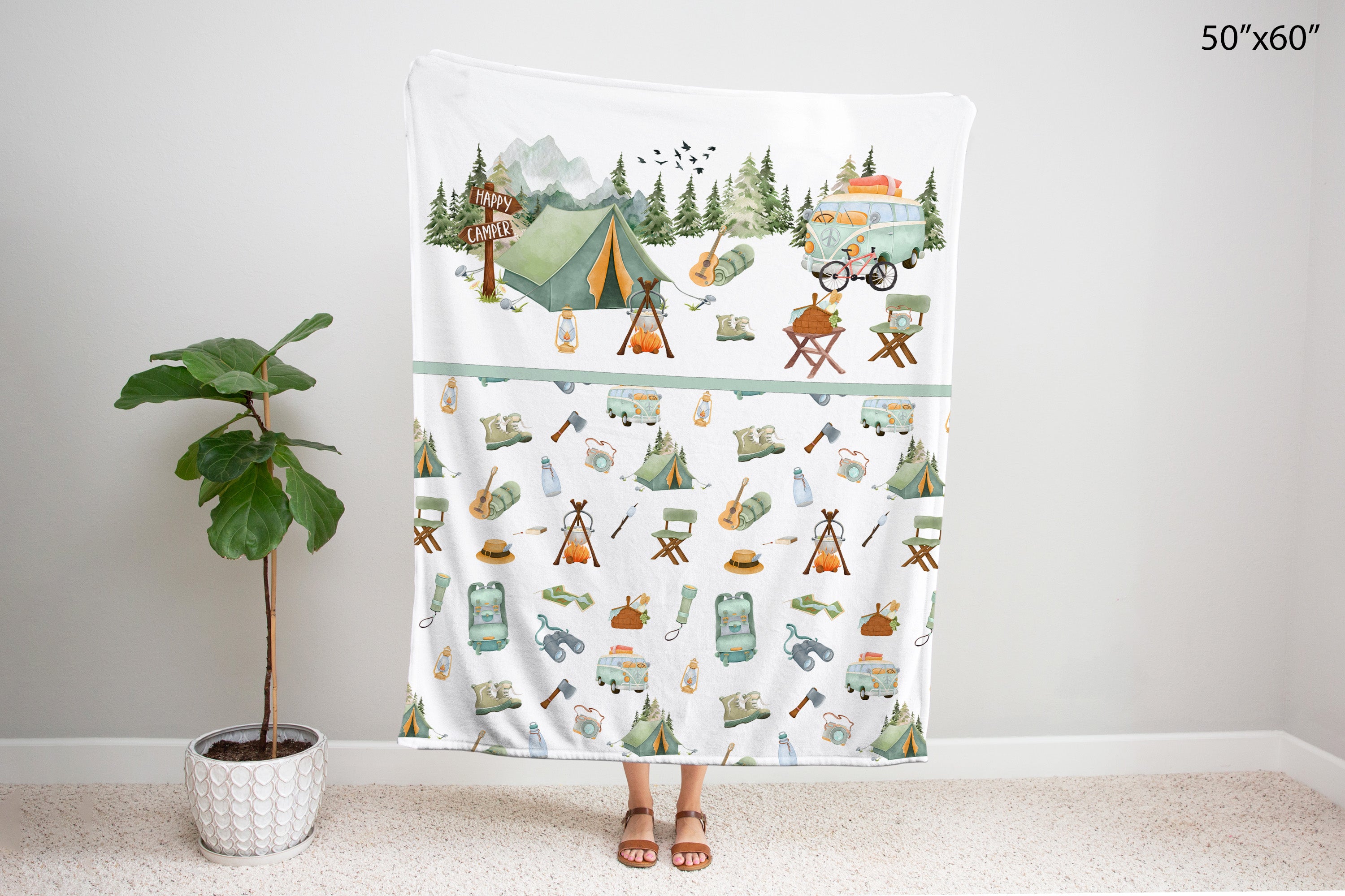 Camping nursery bedding Camping baby blanket Outdoor adventures Little Gift Cave