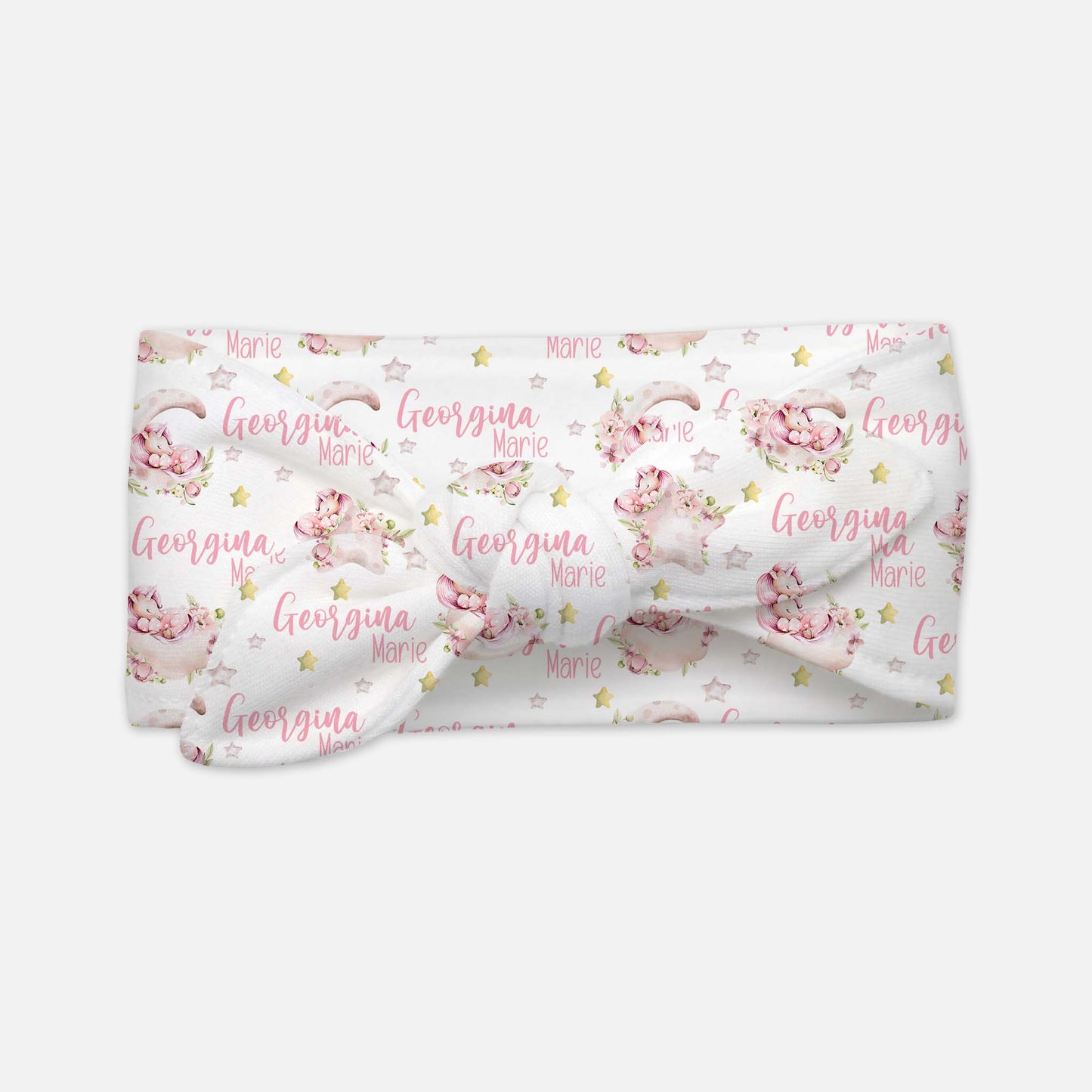 Personalized Unicorn Swaddle Set, Custom Blanket Baby Name - Magical Unicorn