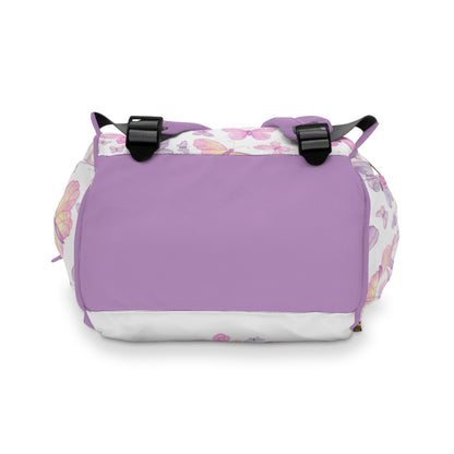 Personalized Butterfly diaper bag | Pink Butterfly baby backpack