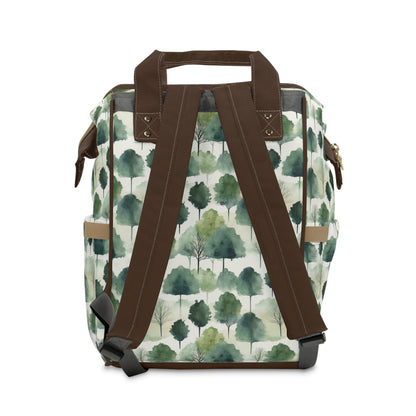 Personalized Bear diaper bag | Woodland baby backpack -