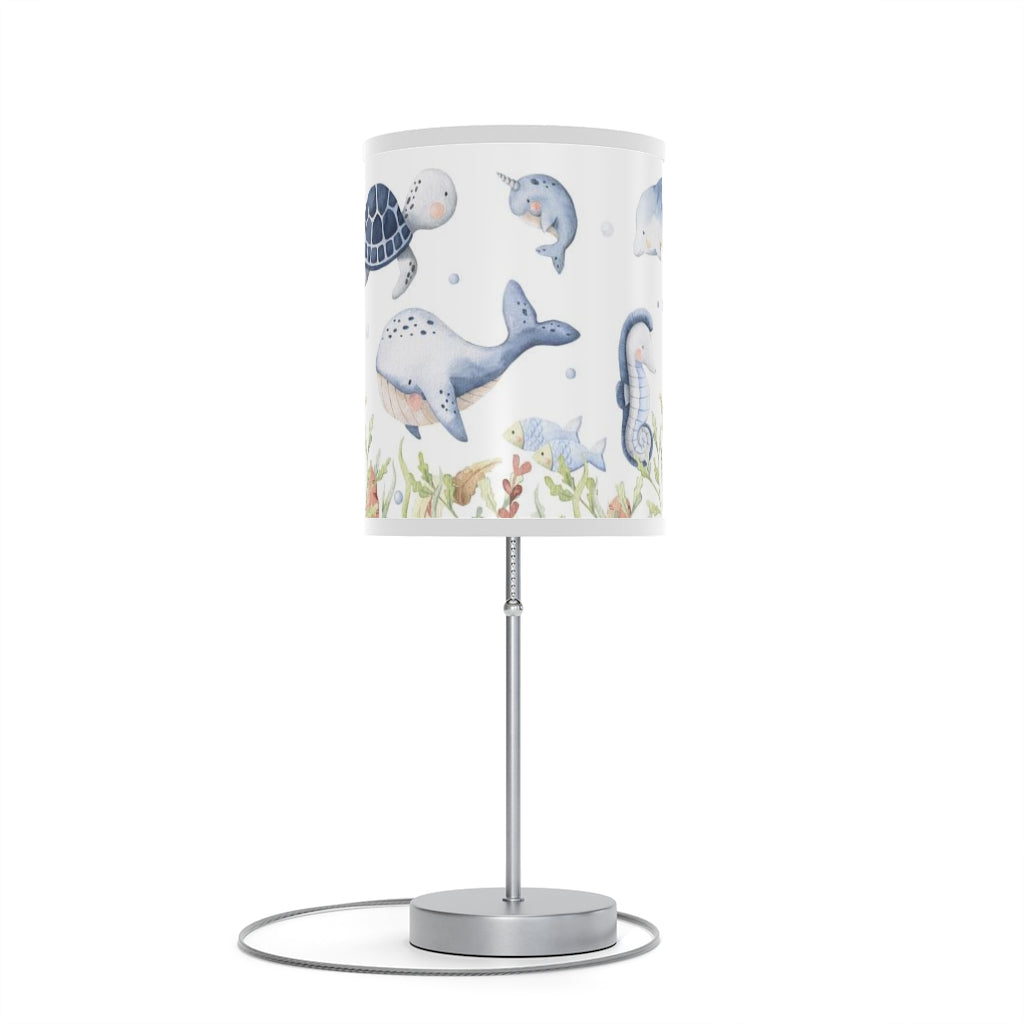 Under the Sea Lamp, Ocean Animals Nursery Lamp - Little Ocean