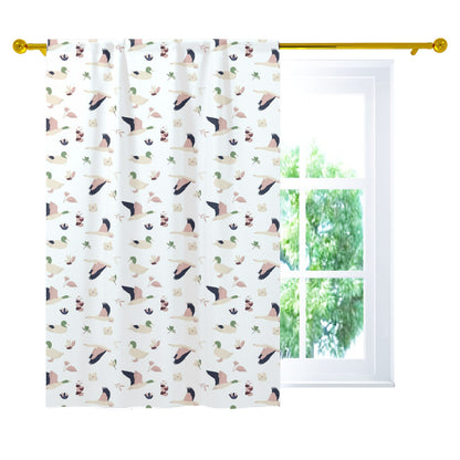 Duck Curtain, Single Panel, Modern nursery decor