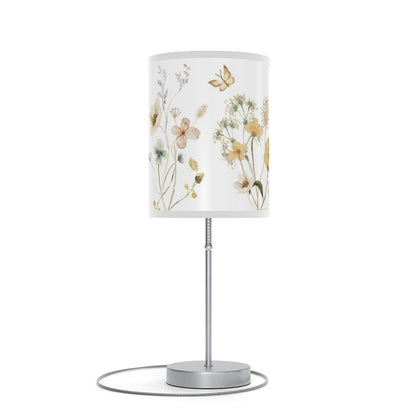 Wildflower Lamp, Wild flowers Nursery decor - Mustard Wildflowers