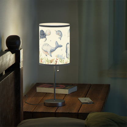 Under the Sea Lamp, Ocean Animals Nursery Lamp - Little Ocean