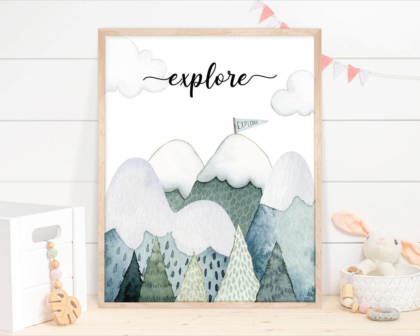 Travel Wall Art, Adventure Nursery Prints Set of 6