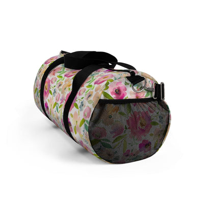 Floral Duffel Bag, Floral Overnight Bag - Spring Bloom