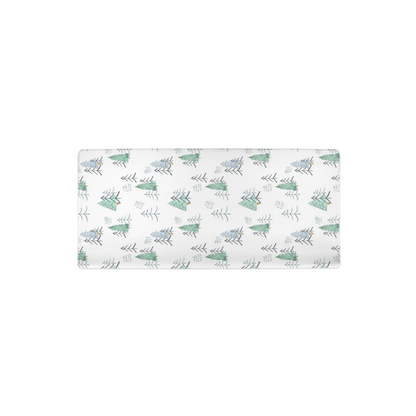 Scandinavian Pine trees Changing pad cover, Forest Nursery Decor - Scandi Woodland