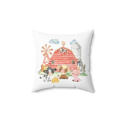 Farm Animals pillow cover, Barndyard nursery decor - Farm Babies