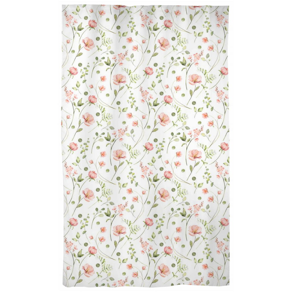 Wildflowers Curtains, Poppy Nursery curtains