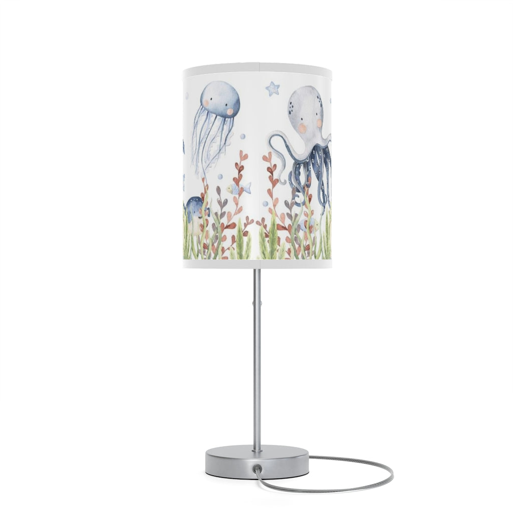 Under the Sea Lamp, Ocean Animals Nursery Lamp - Little Ocean