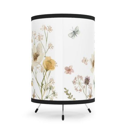 Wildflower Lamp, Wild flowers Nursery decor -Mustard Wildflowers