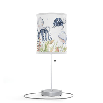 Under the Sea Lamp, Ocean Animals Nursery Lamp - Little Ocean