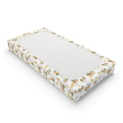 Construction Changing Pad Cover, Construction nursery decor - Under Construction