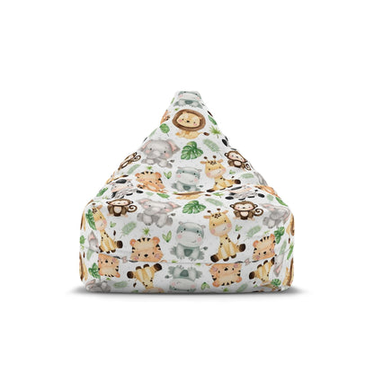 Safari Animals Bean Bag Chair Cover