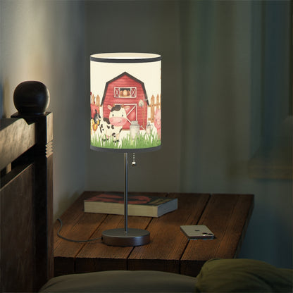 Farm Animals table Lamp, Farm Nursery Decor - Morgan's Farm